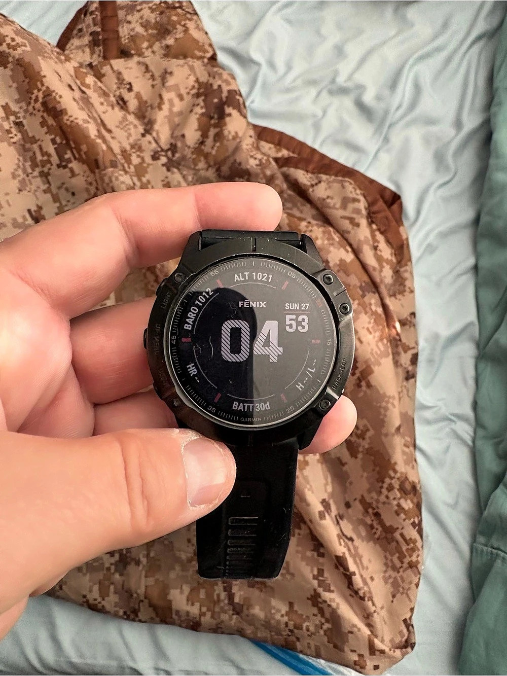Fenix 6X Pro GPS Smartwatch in Black